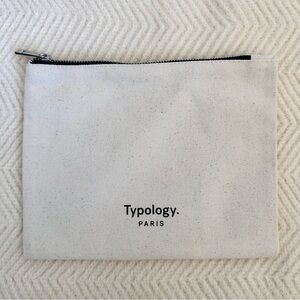 Typology Paris cosmetic bag